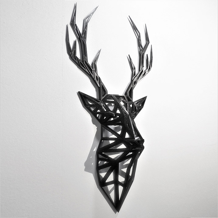 Décoration écologique animal cerf