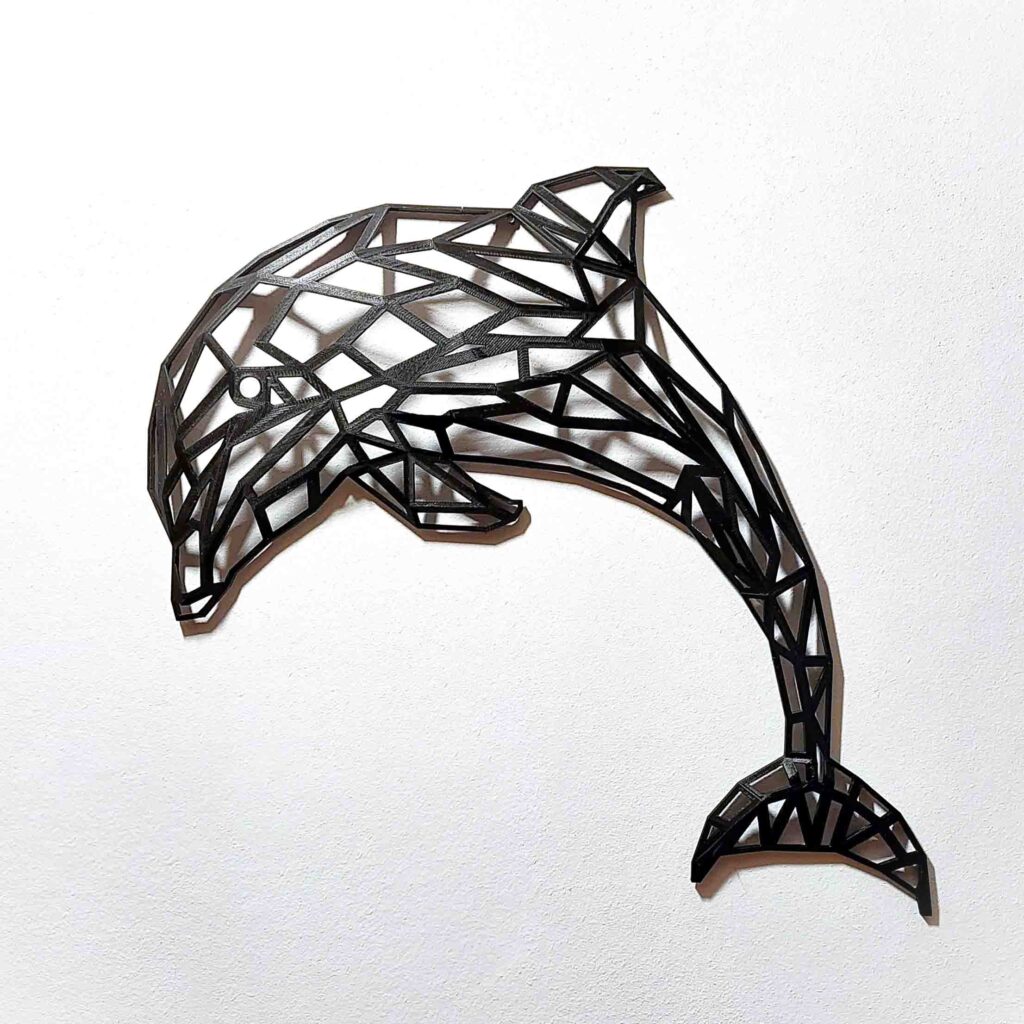 Décoration écologique animal dauphin