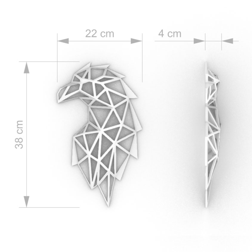 Décoration écologique animal oiseau