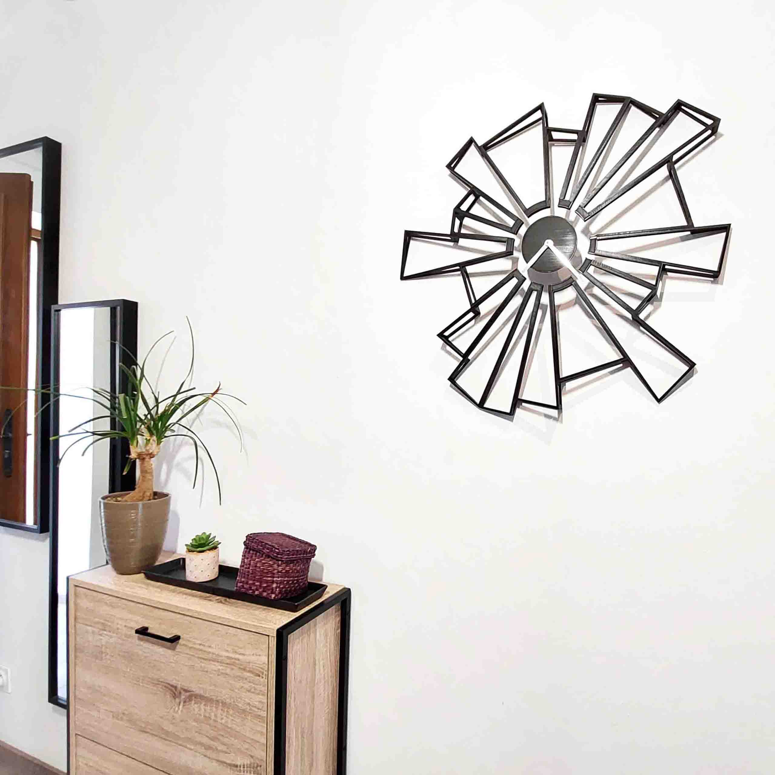 horloge murale ecologique plastique végétal en impression 3D, Français savoie designer design