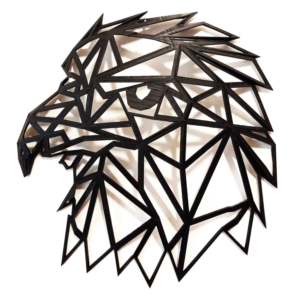 Décoration écologique animal aigle