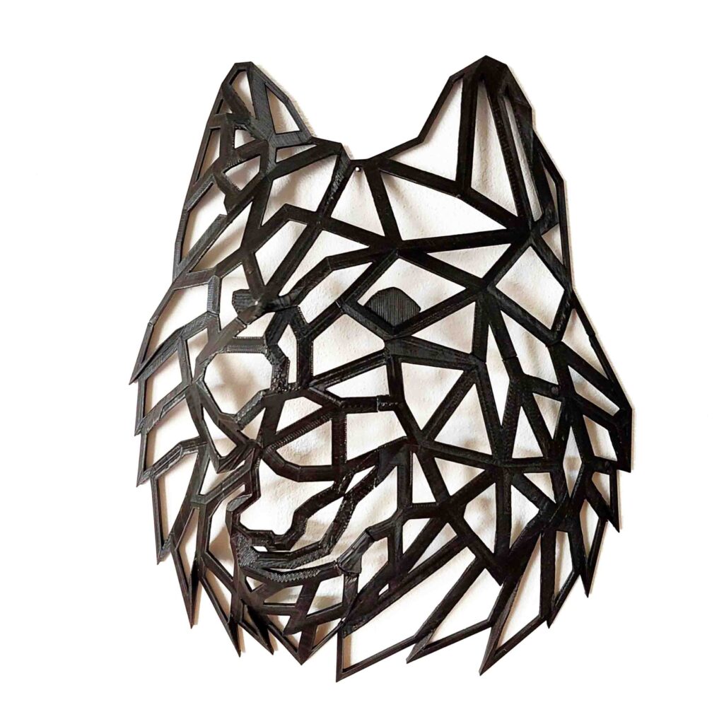 Décoration écologique chien samoyède