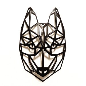 Décoration écologique chien Husky