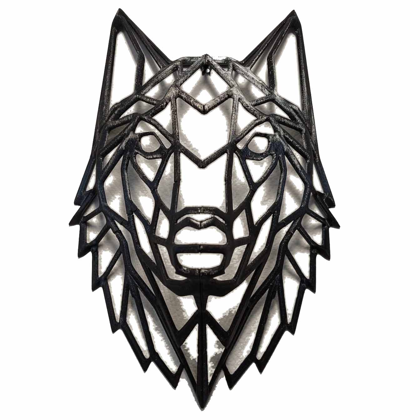 Décoration écologique animal loup