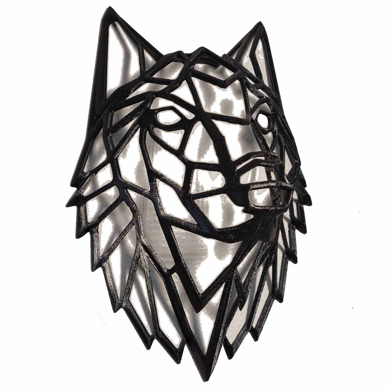 Décoration écologique animal loup