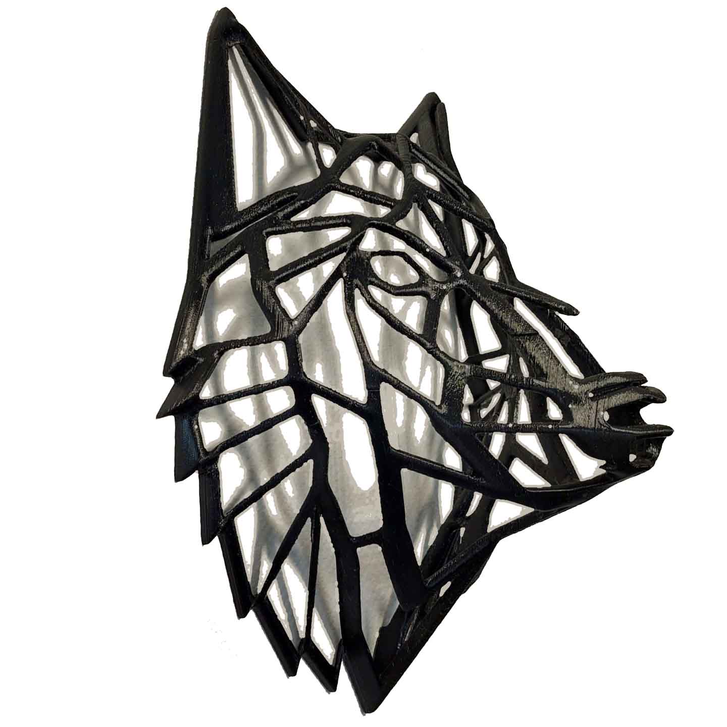 Décoration écologique animal loup